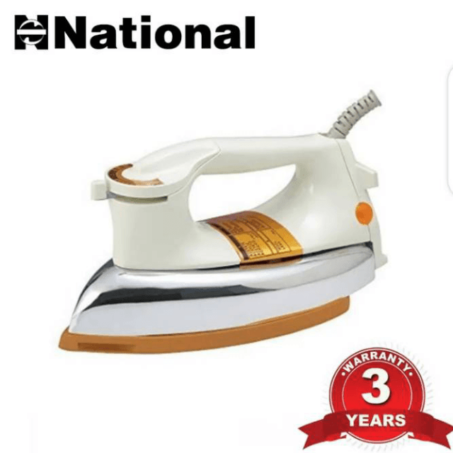 Get [Original] National Deluxe Dry Iron White (NI21AWT)