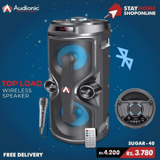 SUGAR 40 TOP-LOAD SPEAKER