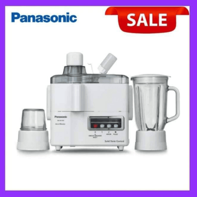 🔥Buy Panasonic 3 in 1 Juicer, Blender, Dry Mill With 1000 m