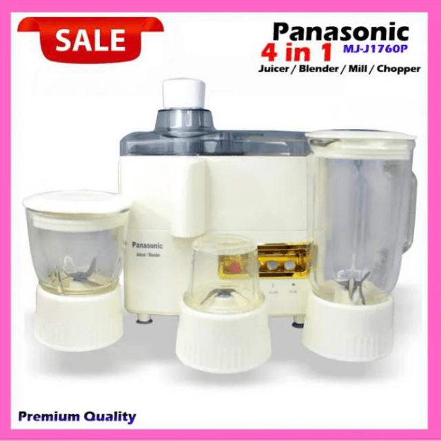 🔥Buy Panasonic Food Factory 4 in 1 Juicer, Blender, Dry Mil
